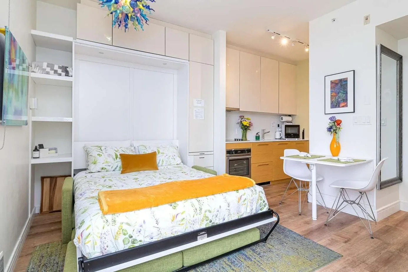 Modern Waterfront Microloft Studio in Downtown Victoria